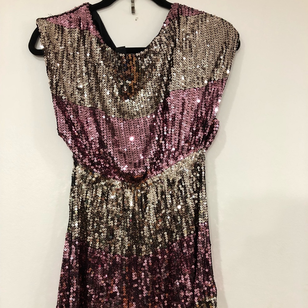 Sequin short dress